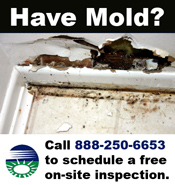 Call 888-250-6653 for a free CT on-site mold inspection.