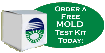 Order a free mold kit test today | 888-25-6653